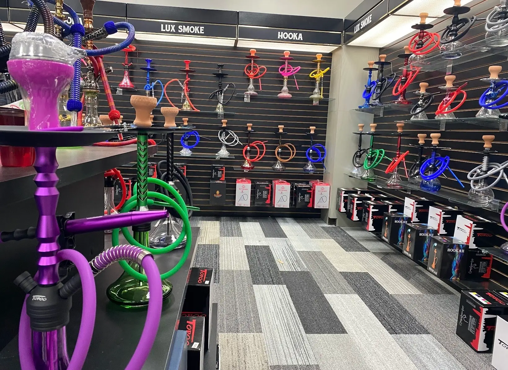 The Lux Smoke shop experience in downtown Wilmington, Delaware