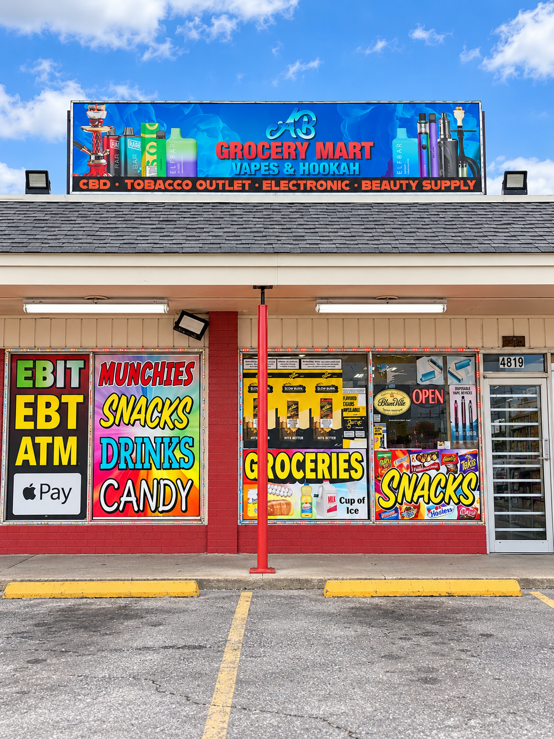 Gallery photo 4 of merchandise at AB Grocery Mart Vapes & Hookah