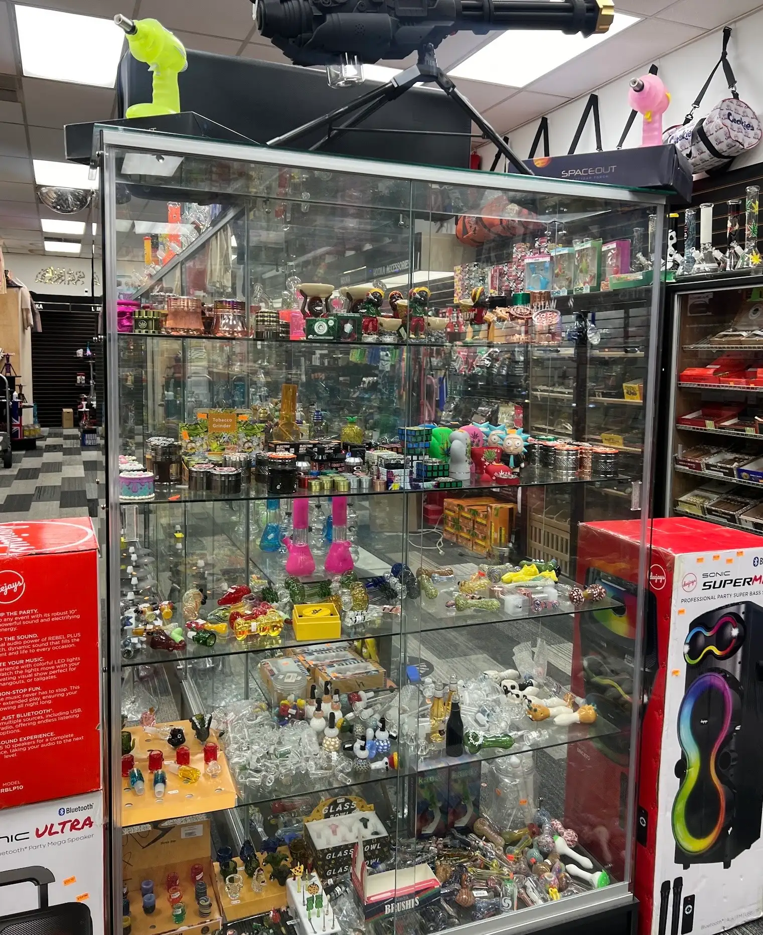 Lux Smoke shop on North Market Street in downtown Wilmington, Delaware
