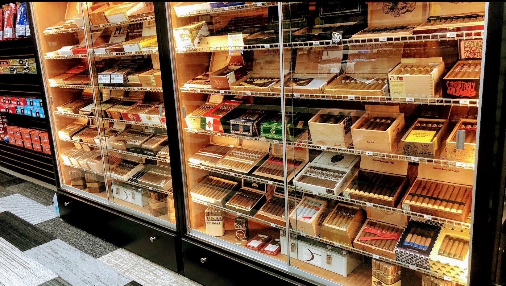 Premium cigars available at Lux Smoke in downtown Wilmington, Delaware